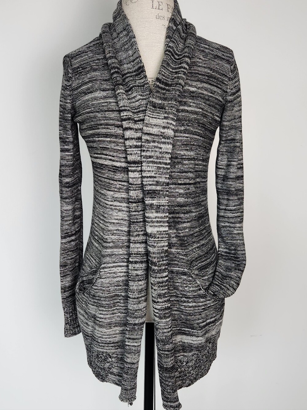 Wilfred Silk Cashmere Waterfall Cardigan